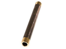 G 1/2'' Espiga doble de latón 16 Bar DIN 2982 - 180mm