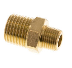 R 1/4'' x R 1/8'' Brass Double Nipple 16 Bar [5 Pieces]
