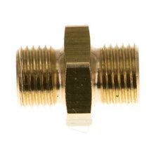 G 1/8'' Brass Double Nipple 16 Bar [10 Pieces]