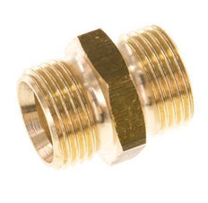 G 3/8'' Espiga doble de latón 16 Bar [5 Piezas]
