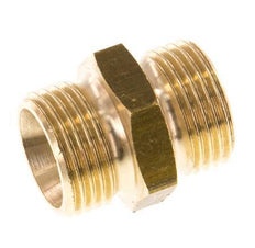 G 3/8'' Espiga doble de latón 16 Bar [5 Piezas]