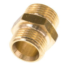 G 3/8'' Espiga doble de latón 16 Bar [5 Piezas]