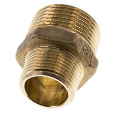 R 1'' x R 3/4'' Espiga doble de latón 16 Bar