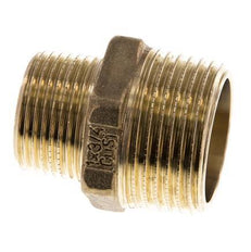 R 1'' x R 3/4'' Espiga doble de latón 16 Bar