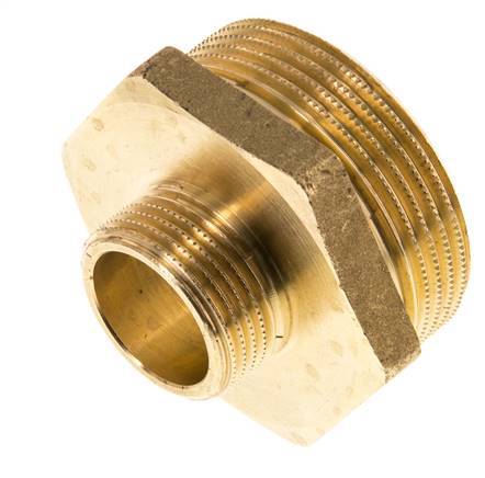 G 1 1/2'' x G 3/4'' Espiga doble de latón 16 Bar