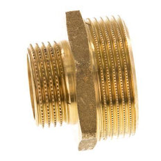 G 1 1/2'' x G 1'' Espiga doble de latón 16 Bar