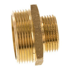 G 1 1/2'' x G 1'' Espiga doble de latón 16 Bar