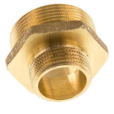 G 1 1/2'' x G 1'' Espiga doble de latón 16 Bar