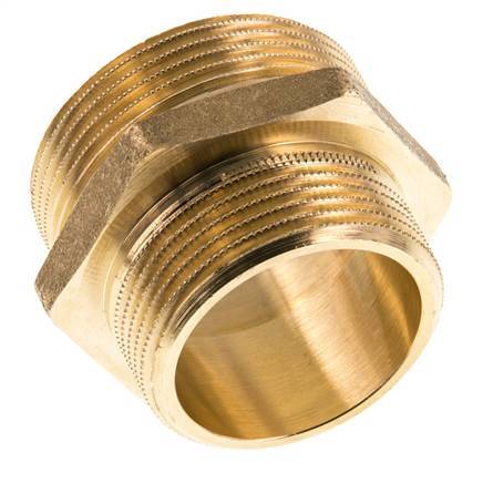 G 1 1/2'' x G 1 1/4'' Espiga doble de latón 16 Bar