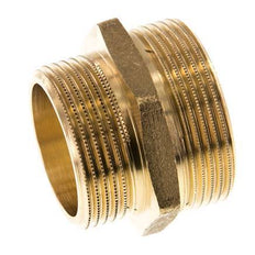 G 1 1/2'' x G 1 1/4'' Espiga doble de latón 16 Bar
