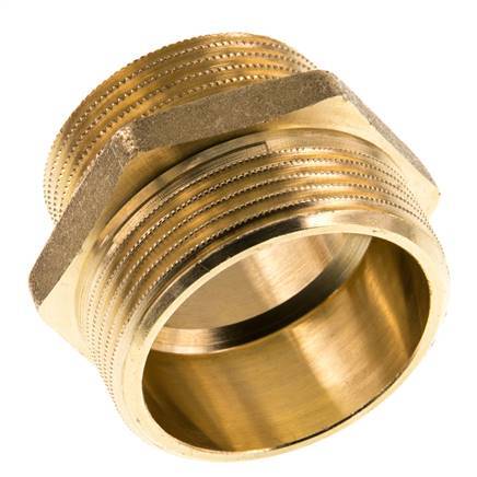 G 1 1/2'' x G 1 1/4'' Espiga doble de latón 16 Bar