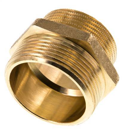 G 1 1/2'' x G 1 1/4'' Espiga doble de latón 16 Bar