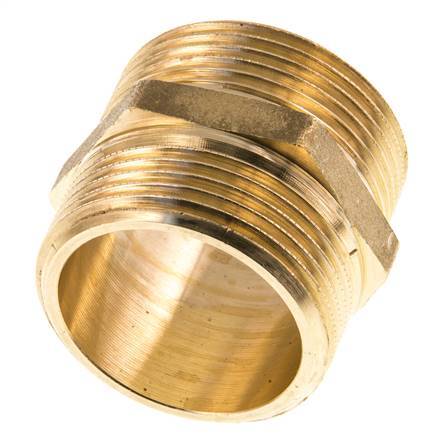 G 1 1/4'' Espiga doble de latón 16 Bar