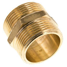 G 1 1/4'' Espiga doble de latón 16 Bar