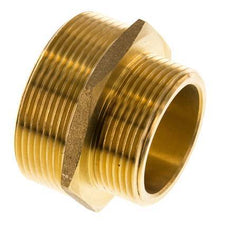 G 2'' x G 1 1/2'' Espiga doble de latón 16 Bar