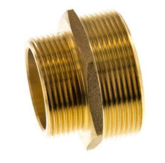 G 2'' x G 1 1/2'' Espiga doble de latón 16 Bar