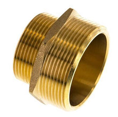 G 2'' x G 1 1/2'' Espiga doble de latón 16 Bar