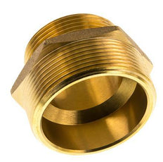 G 2'' x G 1 1/2'' Espiga doble de latón 16 Bar