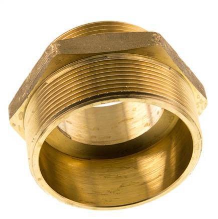 G 2 1/2'' x G 2'' Espiga doble de latón 16 Bar