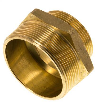 G 2 1/2'' x G 2'' Espiga doble de latón 16 Bar