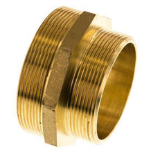G 3'' x G 2 1/2'' Espiga doble de latón 16 Bar