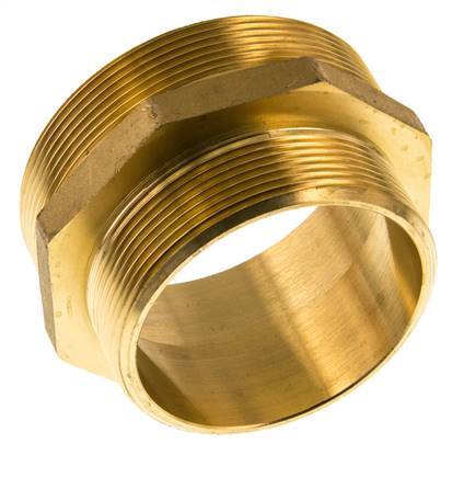 G 3'' x G 2 1/2'' Espiga doble de latón 16 Bar