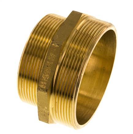 G 3'' x G 2 1/2'' Espiga doble de latón 16 Bar