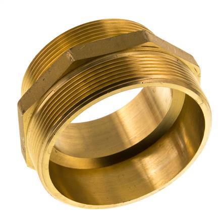 G 3'' x G 2 1/2'' Espiga doble de latón 16 Bar