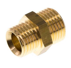 M14x1.5 x M16 Brass Double Nipple 16 Bar [2 Pieces]