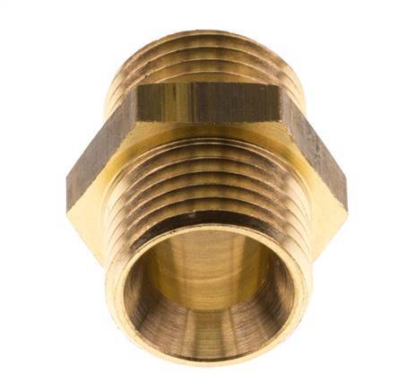 M16x1.5 Brass Double Nipple 16 Bar [2 Pieces]