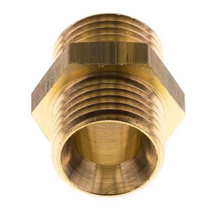 M16x1.5 Brass Double Nipple 16 Bar [2 Pieces]