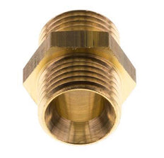 M16x1.5 Brass Double Nipple 16 Bar [2 Pieces]