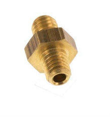 M3 Brass Double Nipple 16 Bar [2 Pieces]