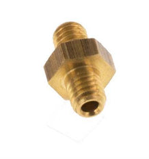 M3 Brass Double Nipple 16 Bar [2 Pieces]