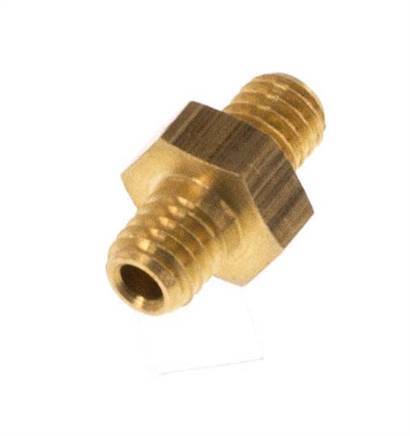 M3 Brass Double Nipple 16 Bar [2 Pieces]