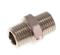 R 1/8'' Nickel plated Brass Double Nipple 16 Bar [10 Pieces]