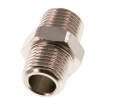 R 1/8'' Nickel plated Brass Double Nipple 16 Bar [10 Pieces]