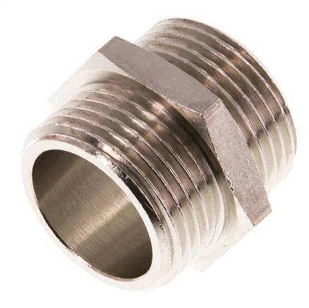 G 3/4'' Latón Niquelado Espiga Doble 16 Bares