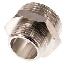 G 1'' x G 3/4'' Nickel plated Brass Double Nipple 16 Bar [2 Pieces]