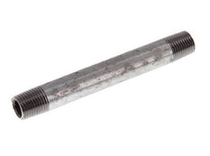 R 1/4'' Zinc plated Steel Double Pipe Nipple 50 Bar DIN 2982 - 100mm [2 Pieces]