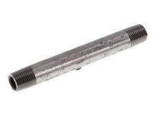 R 1/4'' Zinc plated Steel Double Pipe Nipple 50 Bar DIN 2982 - 100mm [2 Pieces]