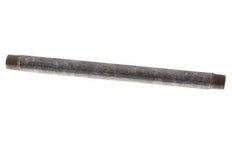 R 1/4'' Zinc plated Steel Double Pipe Nipple 50 Bar DIN 2982 - 180mm [2 Pieces]