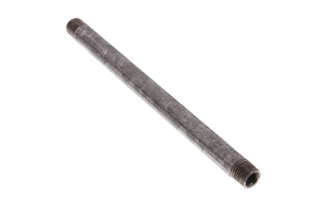 R 1/4'' Zinc plated Steel Double Pipe Nipple 50 Bar DIN 2982 - 180mm [2 Pieces]