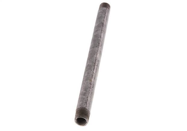 R 1/4'' Zinc plated Steel Double Pipe Nipple 50 Bar DIN 2982 - 180mm [2 Pieces]