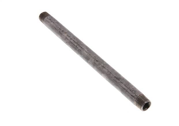 R 1/4'' Zinc plated Steel Double Pipe Nipple 50 Bar DIN 2982 - 180mm [2 Pieces]