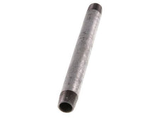 R 3/8'' Zinc plated Steel Double Pipe Nipple 50 Bar DIN 2982 - 150mm [2 Pieces]