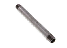 R 3/8'' Zinc plated Steel Double Pipe Nipple 50 Bar DIN 2982 - 150mm [2 Pieces]
