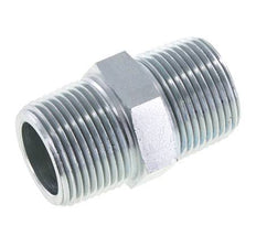 Espiga doble de acero cincado NPT de 1'' 140 bar - Hidráulica