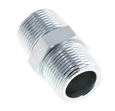 Espiga doble de acero cincado NPT de 1'' 140 bar - Hidráulica