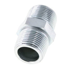 Espiga doble de acero cincado NPT de 1'' 140 bar - Hidráulica